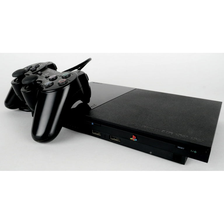 Restored Sony PlayStation 2 PS2 Slim Game Console (Refurbished)