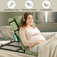 thumbnail image 4 of 440lbs Elderly Rise Assist Electric Backrest w/ 75cm Cushion & Foot Cushion - Adjustable Lift Bed Chair for Pregnancy Support, 4 of 8