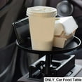 thumbnail image 2 of Car Travel Tray Food Drink Cup Coffee Table Stand Mount Holder Dinner Plate, 2 of 9