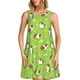 thumbnail image 1 of Disketp Guinea Pigs para Vestido sin Mangas para Mujeres, Vestidos de Verano para Mujeres, Casual y Holgado para la Playa, 1 of 7