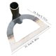 thumbnail image 2 of Thickened Hollow Hoe Forged Saw Blade Steel Weeding Planing Agricultural Hardware Manganese Steel Hollow Hoe, 2 of 2