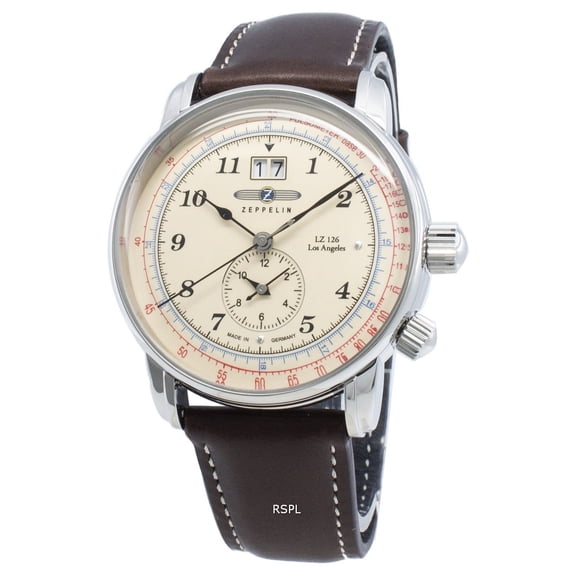 Zeppelin 8644-5 LZ-127 Men's 43mm 5ATM