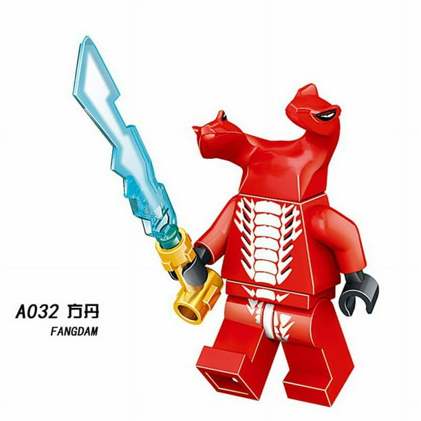 Alician Ninjago Snake Minifigures Skales Acidicus Pythor Chokun Ninja Movies Series Building Blocks Toys For Children 373