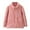 Pink, variant on Boys Windproof Jacket Thermal Winter Coat with Stand Collar Soft Cozy Outerwear for Everyday Wear