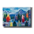 thumbnail image 1 of Epic Graffiti 'Glacier Legacy #4' by Hooshang Khorasani, Canvas Wall Art, 26"x18", 1 of 8