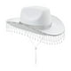 thumbnail image 2 of Sombrero de vaquera nupcial, sombrero de vaquero para disfraz temático, regalo de fiesta, recuerdos de fiesta de Cosplay, 2 of 9