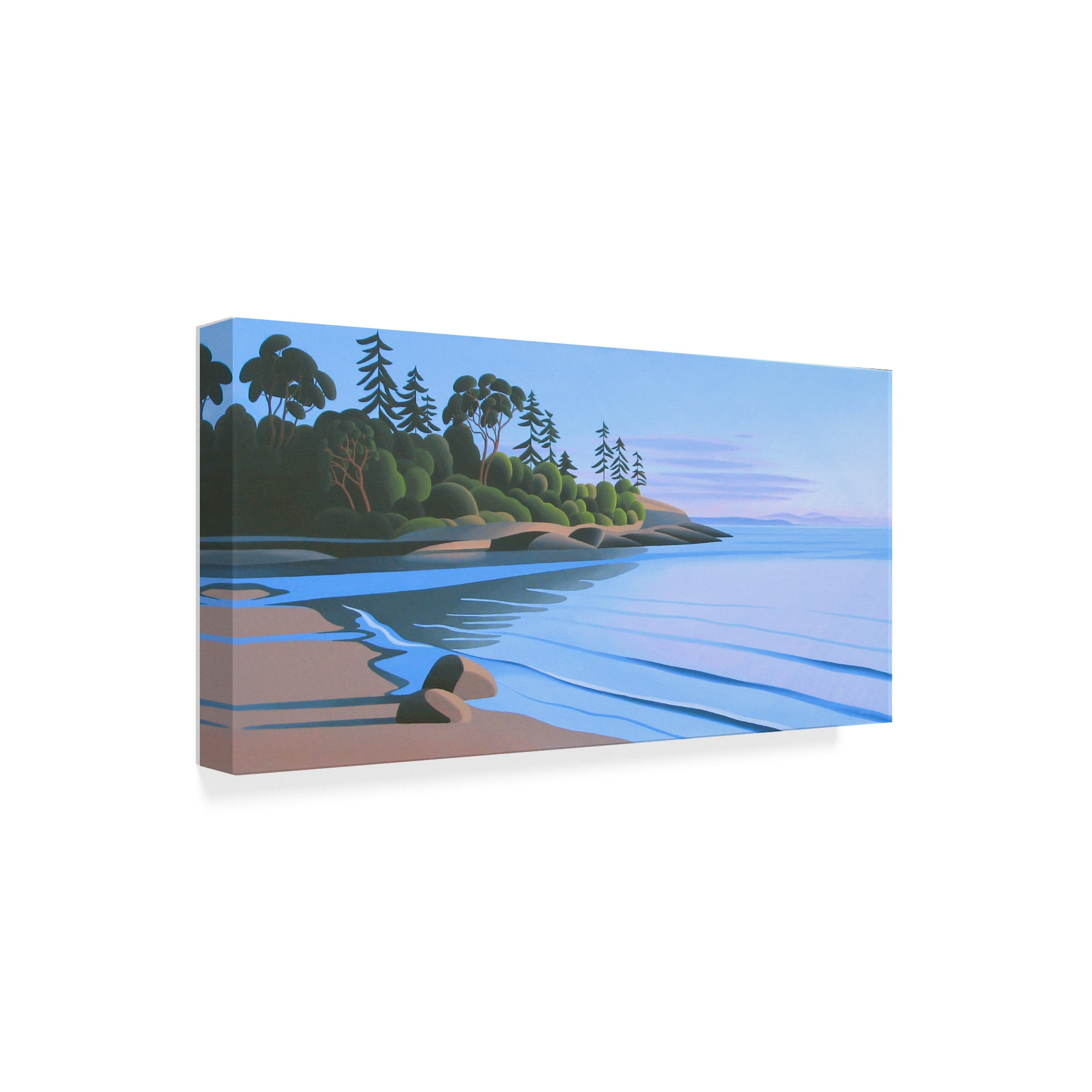 Trademark Fine Art 'Arbutus Cove Dawn' Canvas Art by Ron Parker