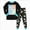 A81-Black, variant on Boys Pajamas Cotton Sleepwear Toddler Kids Long Sleeve Pjs 6-12 Months 12-24 Months 2t 3t 4t 5t 6t 7t 8t 9t Children(Sky Blue,7-8 Years)