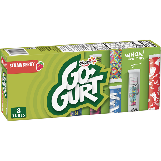 Yoplait GoGurt, Low Fat Yogurt, Strawberry, 16 oz