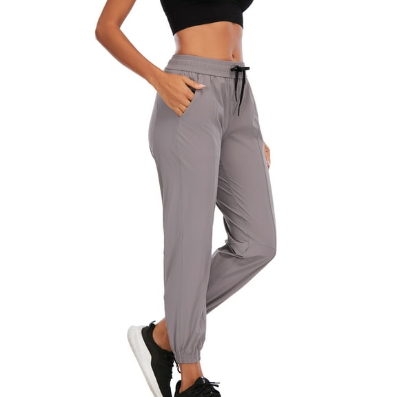 SAYFUT Women Lightweight Joggers Pants with Pockets Drawstring, Super Soft Quick Dry Lounge Sweatpants for Yoga Workout Running Casual