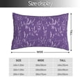 thumbnail image 2 of Kdxio Cotton Pillow Cases 20"x30" Pillowcases,Soft and Breathable Bedroom Pillow Cases-Lavender Flowers, 2 of 8