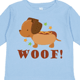 thumbnail image 4 of Inktastic Dachshund Hot Dog Funny Boys or Girls Long Sleeve Toddler T-Shirt, 4 of 5