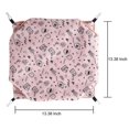 thumbnail image 4 of Small Animals Warm Plush Triple Cage Hanging Hammock Bed, Guinea Pig Cage Accessories Bedding, Warm Hammock for Parrot Ferret Squirrel Hamster Rat Playing Sleeping, 4 of 4