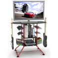 thumbnail image 3 of Atlantic inc. 2 Piece 29 inch TV Stand and Eclipse Gaming Desk Set, 3 of 6