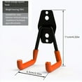 JZSHICHAOCAR Heavy Duty Garage Tool Hangers for Wall Mount Set of 2