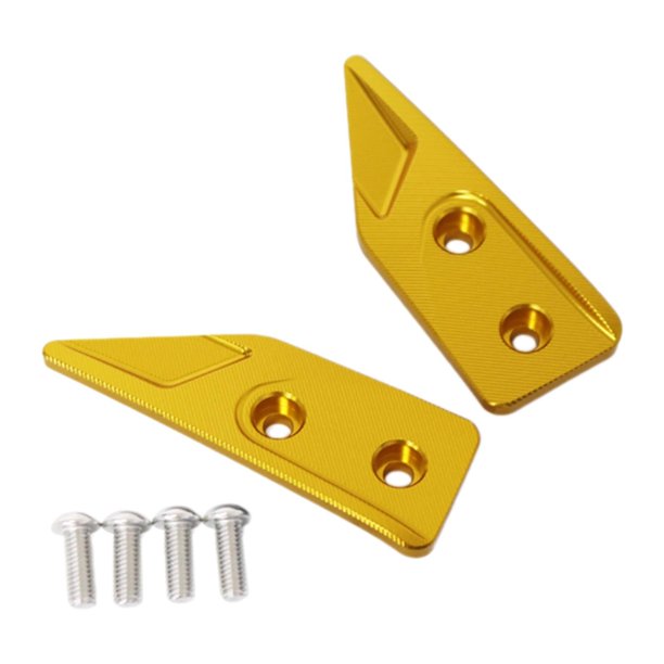 Cubierta de guardamanos para motocicleta, protector de mano, cubierta decorativa, reemplazo directo, pieza de repuesto Oro