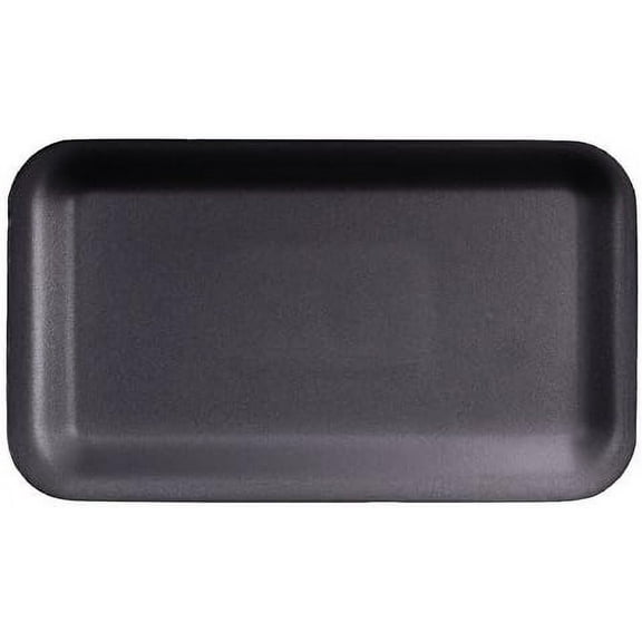13SBK(100PCS), 35S Black Foam Meat Trays