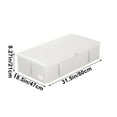 thumbnail image 4 of Qiweii Flat Underbed Storage Box Household Drawer Design For Seasonal Clothes Quilt Organization Space-Saving, 4 of 9