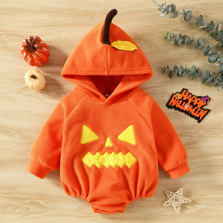 Clothing Pumpkin Costume Month Old Halloween Costume Girl