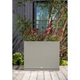 thumbnail image 5 of Veradek Block Series Span Medium Planter with Tray Gray, 5 of 7