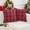 Red, variant on Ottowood Christmas Plaid Decorative Throw Pillow Covers Scottish Tartan Cushion Case for Farmhouse Home Holiday Decor Green, 18 x 18 Inches, Set of 2