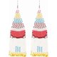 thumbnail image 1 of UBIUO Long Beaded Dangle Earrings u2013 Boho Native Handmade Seed Bead Tassel Earrings for Women and Girls, Bohemian Large Statement Beaded Drop Fri, 1 of 4