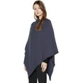 thumbnail image 2 of Look by M Women's Basic Poncho Year Round Cover Special Occasion for Every Day, 2 of 6