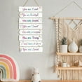 thumbnail image 5 of Room Decor Butterfly Wall Sign - Inspirational Wooden Wall Art for Bedroom, Playroom, and Classroom - Colorful MDF Decoration for Room, 5 of 5
