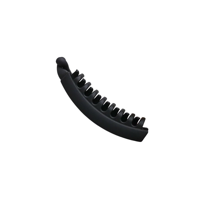 Pinzas de plátano Soidarity grandes, antideslizante, para coletas, accesorios para el cabello, Cuidado del cabello, negro