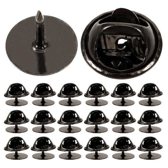 CYLINDSOME 1 Set Pin Backs for Jewelry Making, Craft Supplies, Label Pin Backs for Projects