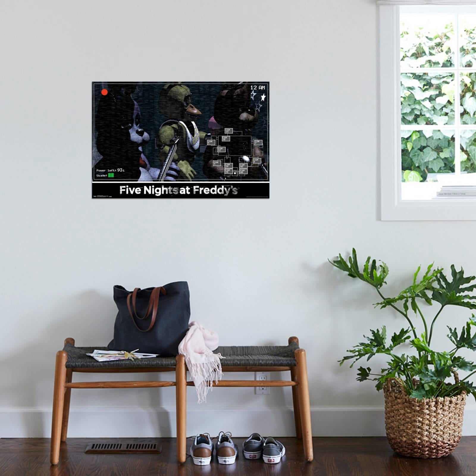 Five Nights at Freddy's - Show Stage Canvas Wall Poster, 22.375" x 34"