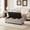 LightGray, variant on Weture Storage Ottoman Bench with Tufted, Safety Hinge & Upholstered Storage, Holds up to 330 lb , Beige