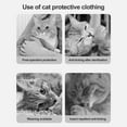 thumbnail image 3 of vnanda Cat Neutering Clothing Cat Neutering Suit Breathable Pet Recovery Suit Adjustable Cat Protective Clothes Easy to Wear Pet Supplies Comfortable Cat, 3 of 8