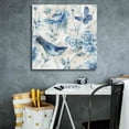 thumbnail image 5 of Epic Graffiti 'Indigold XI ' by Lisa Audit, Canvas Wall Art, 26"x26", 5 of 8