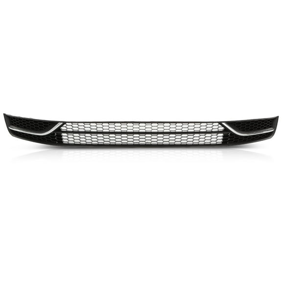 CROSSDESIGN Front Bumper Radiator Lower Grille Grill Fog Light Cover Fit for VW Passat 2012-2015