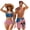 American Route 66, variant on Matching Swimsuits for Couples Oak Purple Hunting Bikini Sets for Women Sexy Cross Front Swimwear or Mens Beach Shorts 2 Piece Bathing Suit Family Bathing Suits Matching Sets