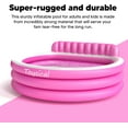 Toysical Blow Swimming Round Inflatable Pool 88x85x21 in. Family Pools for Kids & Adults with
