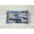 thumbnail image 2 of Carolines Treasures JMK1081PW1216 Sunshine Sailboat Canvas Fabric Decorative Pillow  12H x16W multicolor, 2 of 3