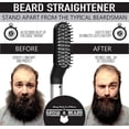 thumbnail image 2 of Kit de alisador de barba GROW ALPHA BEARD para hombre, 2 of 6