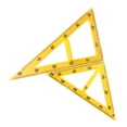 thumbnail image 1 of veasfak 2 Pcs Règle de Géométrie Mathématique Triangle Grande Taille pour Tableau Noir Enseignants Salle de Classe, 1 of 9