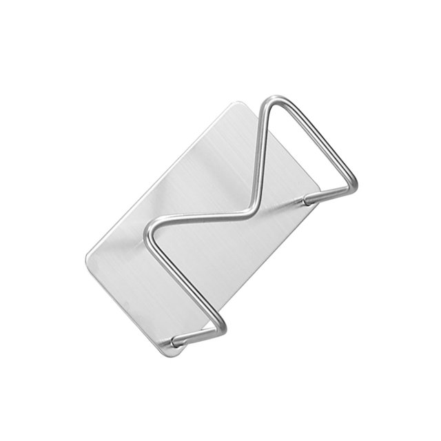 Soporte para esponjas, soportes de almacenamiento multifuncionales de acero inoxidable sin perforaciones, accesorios extraíbles para fregadero Organizadores de utensilios de cocina Color natural Moyic HA082554-01