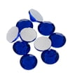 thumbnail image 2 of Bead Landing Sapphire SS12 Glass Flatback Rhinestones - 3mm Faceted Gems for Jewelry, Crafts & DIY Embellishments, 12 Pack, 2 of 3