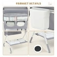 Faitaliicy Portable Baby Changing Table Baby Folding Diaper Changing