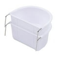 thumbnail image 3 of 2X 2 uds plato de alimentación para pájaros Yuyangstore bandeja de comida para animales pequeños cacatúas agapornis 2 piezas, 3 of 8