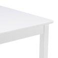 thumbnail image 2 of [60 X 60 X 52]Cm MDF Simple Children'S Table and Chair Set Of 3 1 Table 2 Chairs White, 2 of 17