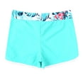 thumbnail image 2 of Ocealan Kids Girls Floral High Waist Swim Shorts Tankini Underpants Summer Hot Bottoms Leaf 8, 2 of 5