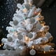 thumbnail image 4 of HWRETIE Christmas Baubles for Tree Decor,12 Pcs Velvet Christmas Balls Flocked Christmas Tree Ornaments Plastic Balls Xmas Decorative Hanging Ornaments Decoration 3.15 Inch, 4 of 6