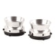 thumbnail image 4 of par de adaptadores de buje NAB de aleación de aluminio pulido profesional de 10 pulgadas para Studer ReVox para Akai para Teac Silver, 4 of 12