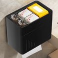 thumbnail image 4 of Organizador de Cubierta de Caja de Pañuelos | Soporte de plástico para pañuelos faciales | Soporte para teléfono móvil | Dispensador de servilletas de mostrador | Inicio Baño Cocina Uso de, 4 of 6