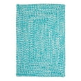 thumbnail image 2 of Colonial Mills Ocean's Edge Braided Indoor/ Outdoor Area Rug Aqua Splash 8' x 10' 8' x 10' Off-White Rectangle, 2 of 5